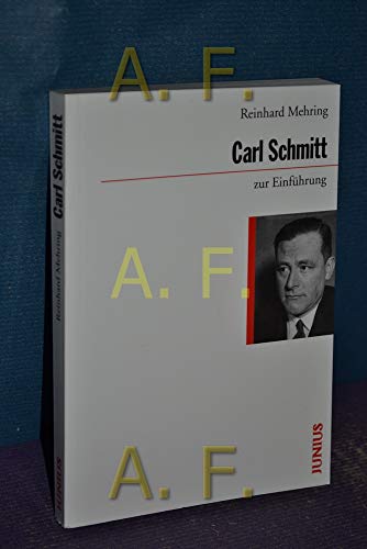 Carl Schmitt zur Einführung