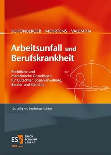 Arbeitsunfall und Berufskrankheit: Rechtliche und medizinische Grundlagen für Gutachter, Sozialverwaltung, Berater und Gerichte von Schmidt, Erich Verlag