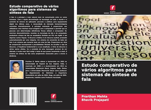 Estudo comparativo de vários algoritmos para sistemas de síntese de fala von Edições Nosso Conhecimento