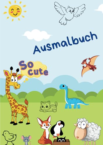 Ausmalbuch: so cute von Independently published