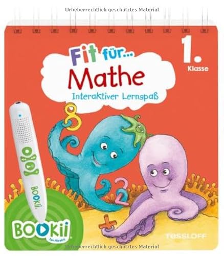 BOOKii Fit für Mathe Interaktiver Lernspaß 1. Klasse von BOOKii