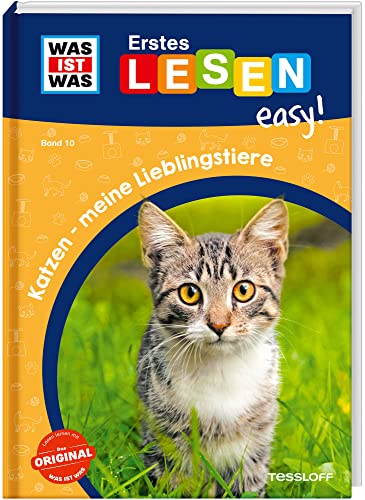 WAS IST WAS Erstes Lesen easy! Band 10. Katzen - meine Lieblingstiere / Extragroße Schrift und leichte Sätze für Erstleser / Geeignet für Schulkinder ab der 1. Klasse WAS IST WAS Erstes Lesen easy! Band 10. Katzen - meine Lieblingstiere / Extragroße Schrift und leichte Sätze für Erstleser / Geeignet für Schulkinder ab der 1. Klasse