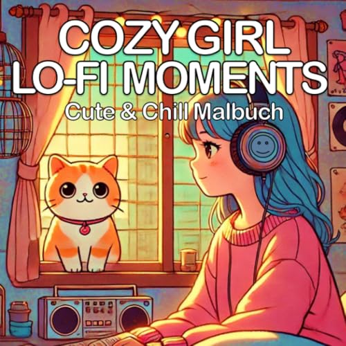 Cozy Girl Lofi Moments Cute und Chill - Cozy Malbuch für Erwachsene: Lo-Fi Kunst mit Vinyl LPs, Retro 80er, Katzen, Anime, Messy Schlafzimmer (Cozy Malbücher) Cozy Girl Lofi Moments Cute und Chill - Cozy Malbuch für Erwachsene: Lo-Fi Kunst mit Vinyl LPs, Retro 80er, Katzen, Anime, Messy Schlafzimmer (Cozy Malbücher) von epubli