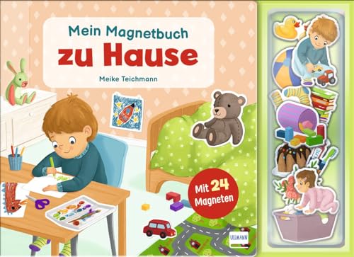 Mein Magnetbuch zu Hause: Pappbilderbuch mit 24 Magneten für Kinder ab 3 Jahren. Zum Mitspielen und Entdecken! Mein Magnetbuch zu Hause: Pappbilderbuch mit 24 Magneten für Kinder ab 3 Jahren. Zum Mitspielen und Entdecken!