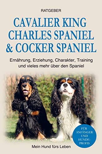 Cocker Spaniel & Cavalier King Charles Spaniel: Erziehung, Training, Ernährung, Charakter und einiges mehr über den Spaniel von Bookmundo Direct