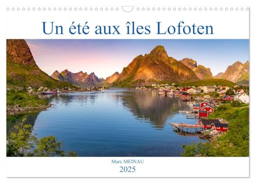 Un été aux Iles Lofoten (Calendrier mural 2025 DIN A3 vertical), CALVENDO calendrier mensuel: Un tour en 12 superbes paysages. von Calvendo