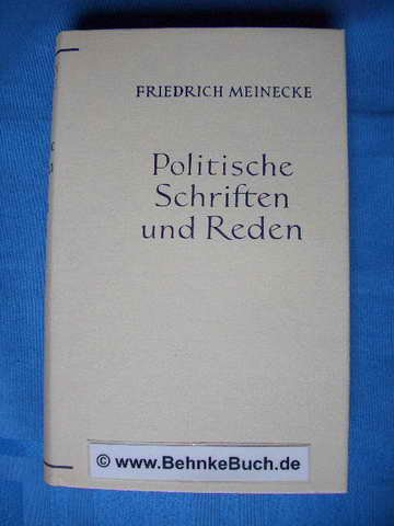 Politische Schriften und Reden: Werke, Band 2