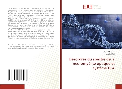 Désordres du spectre de la neuromyélite optique et système HLA von Éditions universitaires européennes