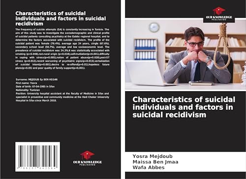 Characteristics of suicidal individuals and factors in suicidal recidivism: DE von Our Knowledge Publishing