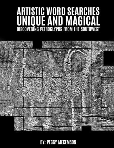 Artistic Word Searches Unique and Magical Discovering Petroglyphs from the Southwest von Design Marvel