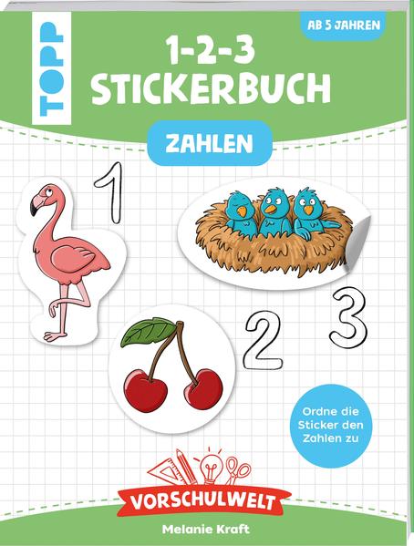 Vorschulwelt - Das 1-2-3-Stickerbuch von Frech Verlag GmbH