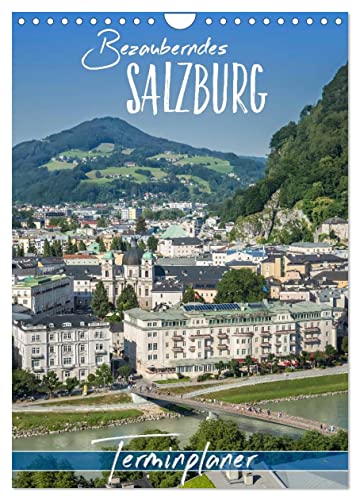 Bezauberndes SALZBURG/Terminplaner (Wandkalender 2025 DIN A4 hoch), CALVENDO Monatskalender von CALVENDO