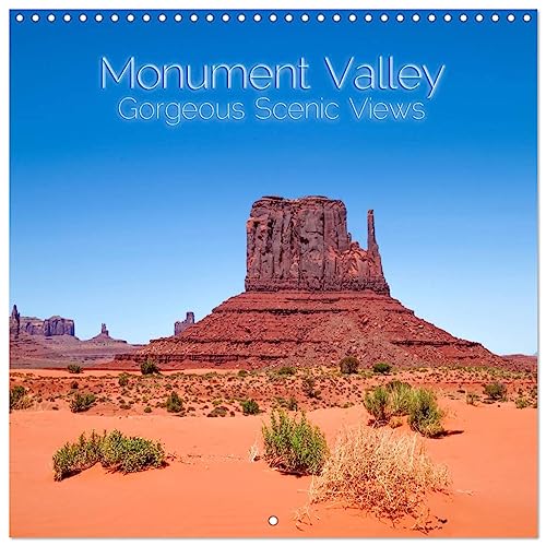 Monument Valley – Gorgeous Scenic Views (Wall Calendar 2025 12 × 12 Inch) CALVENDO 12 Month Wall Calendar von CALVENDO
