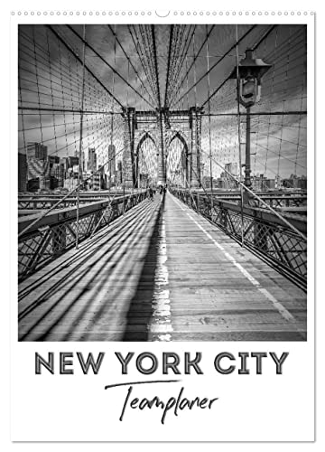 NEW YORK CITY Teamplaner (Wandkalender 2025 DIN A2 hoch), CALVENDO Monatskalender von CALVENDO