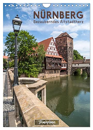 NÜRNBERG Bezauberndes Altstadtherz/Terminplaner (Wandkalender 2025 DIN A4 hoch), CALVENDO Monatskalender von CALVENDO