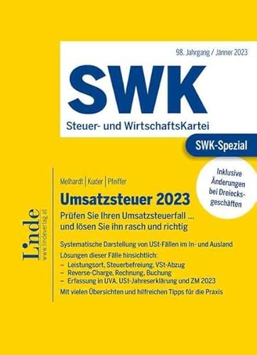 SWK-Spezial Umsatzsteuer 2023 von Linde Verlag Ges.m.b.H.