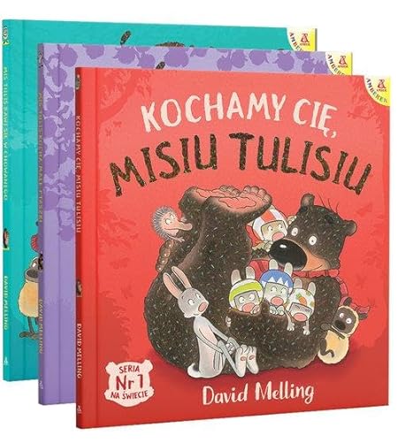 Kochamy Cię, Misiu Tulisiu / Miś Tuliś kocha małe ptaszki / Miś Tuliś bawi się w chowanego: Pakiet Kochamy Cię, Misiu Tulisiu / Miś Tuliś kocha małe ptaszki / Miś Tuliś bawi się w chowanego: Pakiet
