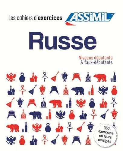 Coffret Cahiers d'exercices RUSSE: débutants + faux-débutants von Assimil