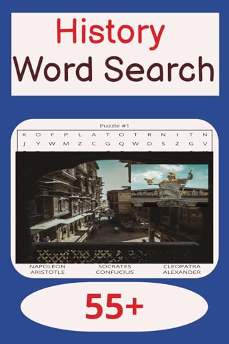 History Word Search Puzzle: History Word Search Puzzle, 6x9, Easy To Read Words, Gifts von Independently published