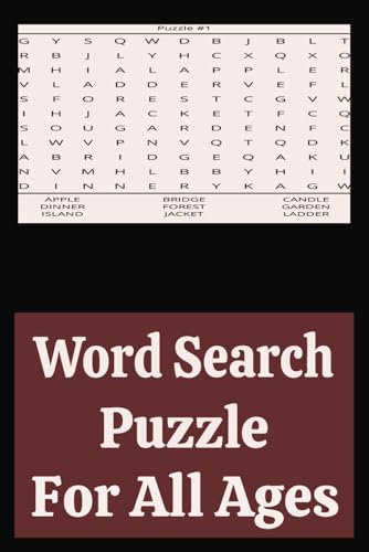 Word Search Puzzle For Everyone: Word Search Puzzle With Easy To Read Print,6x9 inches, 110 pages, 50+ puzzles, Great for Gifts von Independently published