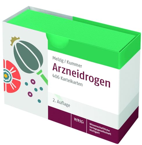 Arzneidrogen: 406 Karteikarten von Wissenschaftliche Verlagsgesellschaft