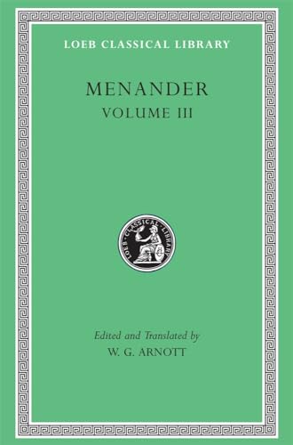Menander (Loeb Classical Library)
