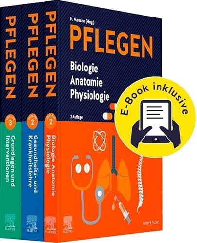 PFLEGEN Lernpaket 2.A. + E-Books: Grundlagen - Anatomie - Krankheitslehre von Elsevier