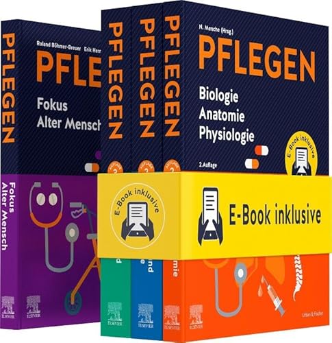 PFLEGEN Lernpaket 2.A. + Fokus Alter Mensch von Elsevier