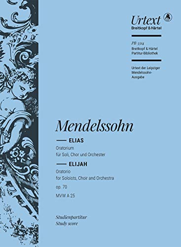 Elias op. 70, Studienpartitur