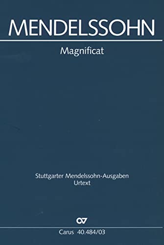 Magnificat in D (Klavierauszug): MWV A 2, 1822
