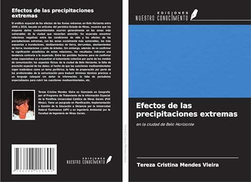 Efectos de las precipitaciones extremas: en la ciudad de Belo Horizonte von Ediciones Nuestro Conocimiento
