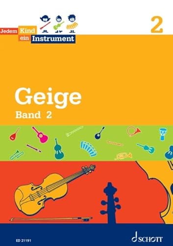 Jedem Kind ein Instrument: Band 2 - JeKi. Violine. Schülerheft. von Unbekannt