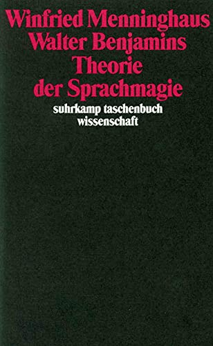 Walter Benjamins Theorie der Sprachmagie (suhrkamp taschenbuch wissenschaft)