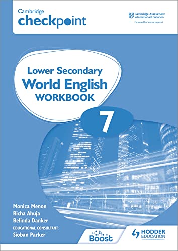 Cambridge Checkpoint Lower Secondary World English Workbook 7: Hodder Education Group von Hodder Education