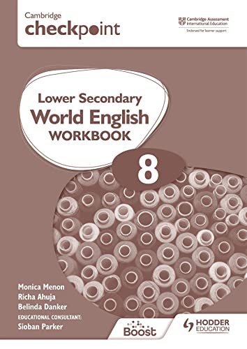 Cambridge Checkpoint Lower Secondary World English Workbook 8: Hodder Education Group von Hodder Education