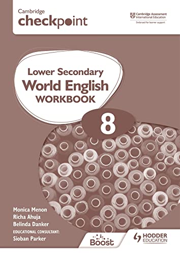 Cambridge Checkpoint Lower Secondary World English Workbook 8: Hodder Education Group