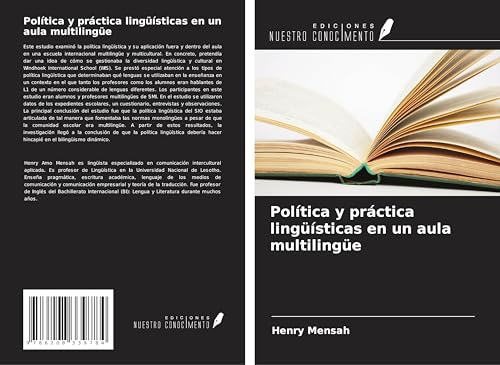 Política y práctica lingüísticas en un aula multilingüe von Ediciones Nuestro Conocimiento