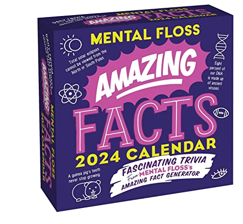 Amazing Facts from Mental Floss 2024 Day-to-Day Calendar: Fascinating Trivia From Mental Floss's Amazing Fact Generator