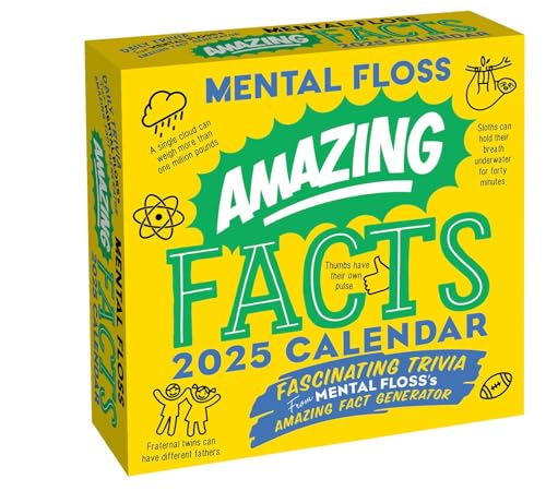 Amazing Facts from Mental Floss 2025 Day-to-Day Calendar von Andrews McMeel Publishing