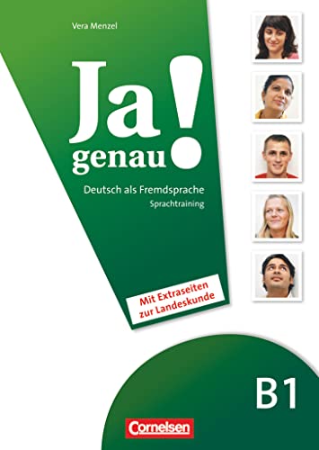 Ja genau! - Deutsch als Fremdsprache - B1: Band 1 und 2: Sprachtraining DaF mit Extraseiten zur Landeskunde