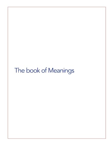 The book of Meanings