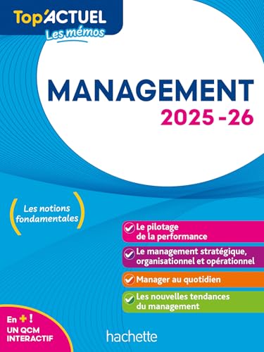 Top'Actuel Management 2025-2026 von HACHETTE EDUC