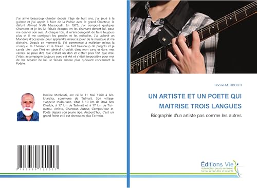 UN ARTISTE ET UN POETE QUI MAITRISE TROIS LANGUES: Biographie d'un artiste pas comme les autres von Éditions Vie