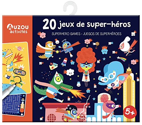 MA POCHETTE DE JEUX - 20 JEUX DE SUPER-HÉROS