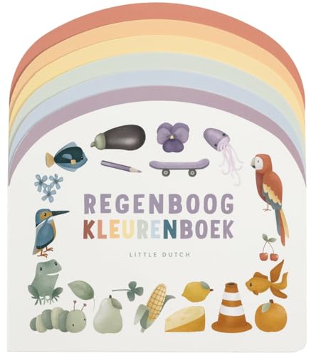 Regenboog kleurenboek (Little Dutch)