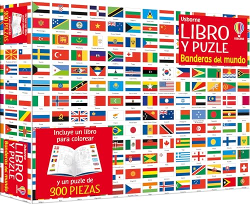 Banderas del mundo (Libro y puzle)