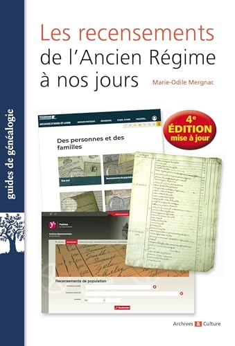 Les recensements de l'Ancien Régime à nos jours: 4e édition mise à jour