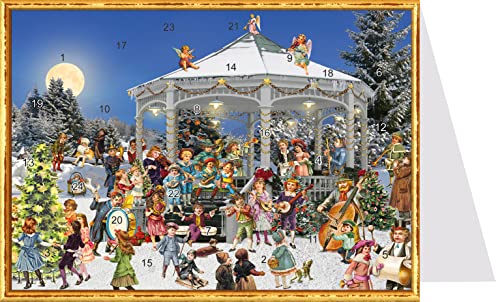 Postkarten-Adventskalender "Am Pavillon"