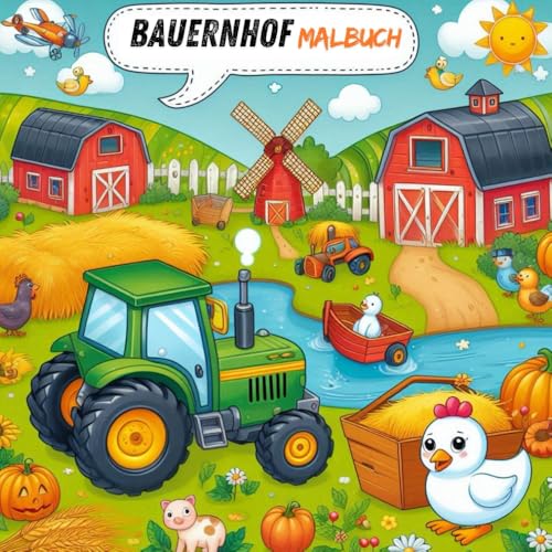 Auf dem Bauernhof - Malbuch für kleine Bauernhof Ausmal Fans ("Kreative Welten: Ausmalspaß für Kinder", Band 2) Auf dem Bauernhof - Malbuch für kleine Bauernhof Ausmal Fans ("Kreative Welten: Ausmalspaß für Kinder", Band 2) von Independently published