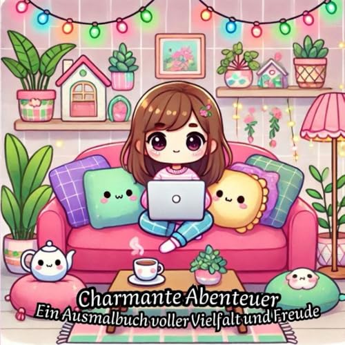 Charmante Abenteuer - Ein Ausmalbuch voller Vielfalt und Freude (Einzigartige Kawaii Malbücher, Band 17) von Independently published